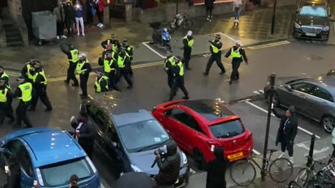 Block Party Altercation with Police in London