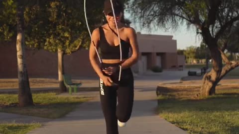 Jump rope is so cool! It's like dancing a great dance