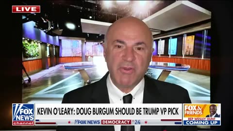 'GET IT DONE GUY': Kevin O'Leary throws support behind Trump VP contender.