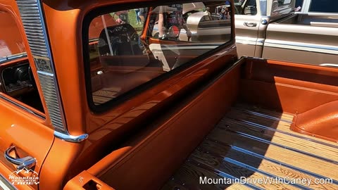 1966 Chevrolet C10 at the 2023 C10s in the Valley in Maggie Valley NC