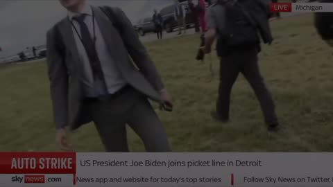 The whole thing was staged weak a** Joe