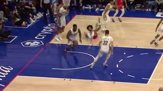 Zion Swats It Away! Powerful Block Protects the Pelicans' Paint!