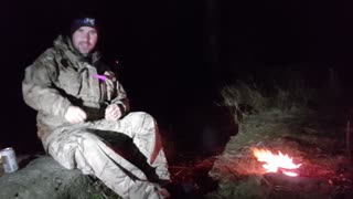 Test footage before I film a campfire vlog. Wildcamping