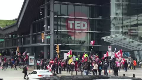 Part One (very short) - Bill Gates not welcome in Canada - march to the Vancouver Convention Centre