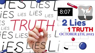 Phil Godlewski - 2 Lies and 1 TRUTH - October 5th, 2023