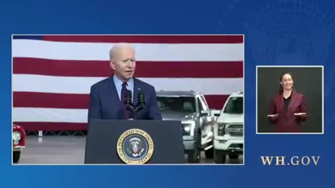 Biden Thanks UAW for Electing Him to Senate "180 Years Ago"