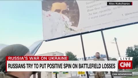 See Russians react to Ukraine's dramatic territory gains