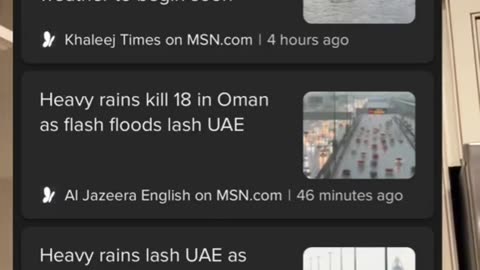 UAE Desert is flooding & more updates 4.16.24