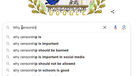 Why censorship is.... (Google search on 07.30.24)