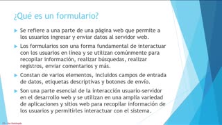 Java parte 106. Desarrollo web, parte 7. JSP parte 6. Formularios