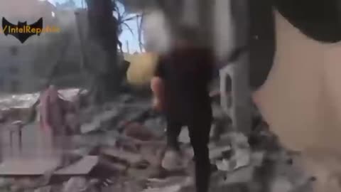 Merkava tank destroyed in Gaza