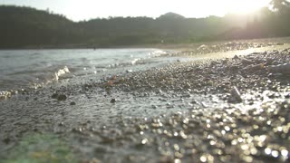 Beach, waves, sea