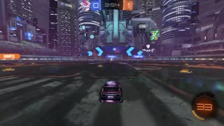 Rocket League play in game