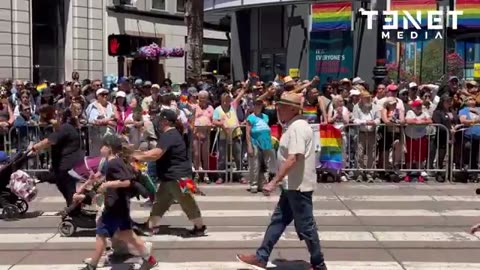 Schools brought students to the San Francisco pride parade