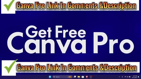 Canva Pro for FREE in Just One Click - 100% Working Method 2024