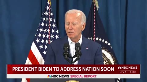 Biden speaks to the nation about Trump assasination