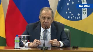 Lavrov's speech at a press conference in Brazil | Russia, Mauro Vieira, Ukraine!