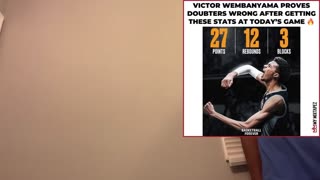 HushBoy reacts to Victor Wembanyama’s 2nd NBA game & Spurs shutting him down rest of summer league