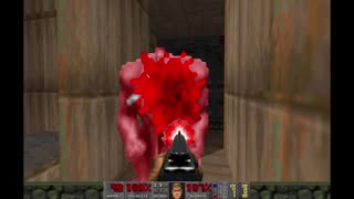 No Rest for the Living (Doom II mod) - The Earth Base (level 1)