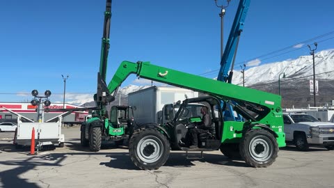 Telehandler Forklift 2016 Genie GTH-844 4x4x4 8,000 LB 44' Reach Diesel Telescopic Fork Lift $60,000