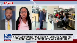 POSTED BY TRUMP - Woman From Trump's Viral Visit to Atlanta Chick-fil-A Speaks To Fox News