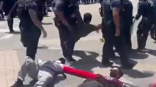 Florida Police Move In To Stop Pro-Palestine Protestors From Blocking Roads