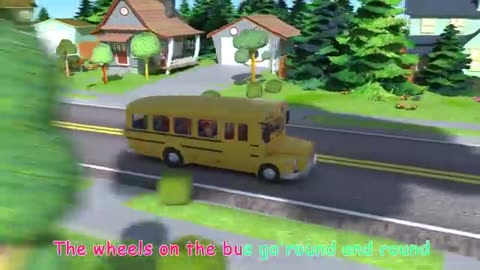 Wheels on the Bus _ CoComelon Nursery Rhymes _ Kids Songs