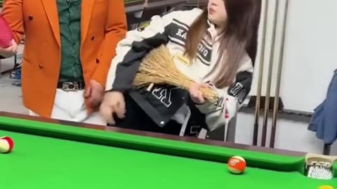 Funny video Billiards