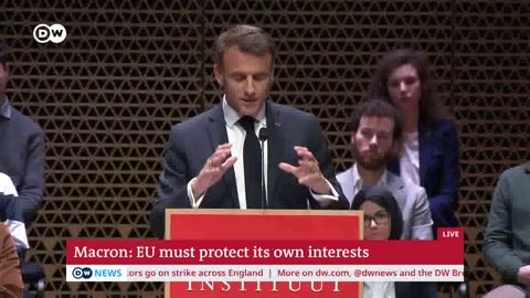 The Hague speech by Emmanuel Macron on the "Future of Europe" 11 April 2023