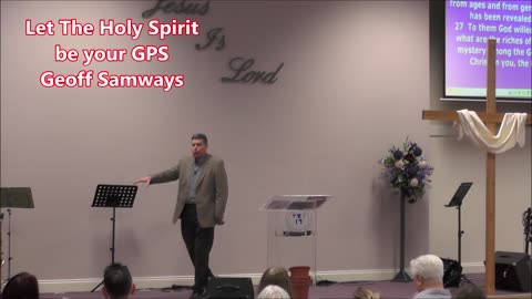 Let The Holy Spirit be your GPS