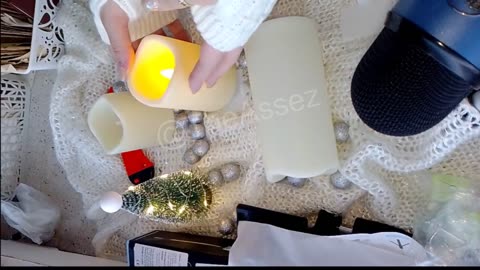 【#ASMR Haul TEMU】__ #candles