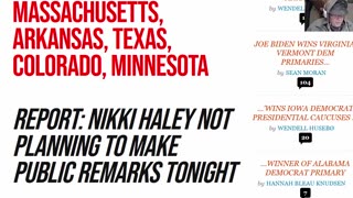 Trump takes Several States - Haley Not Speaking Tonight -3-5-24