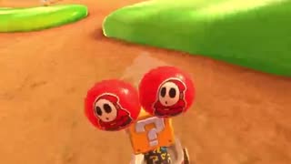 Mario Kart Tour - Shy Guy Balloons Gameplay (Exploration Tour 2024 Token Shop Reward)