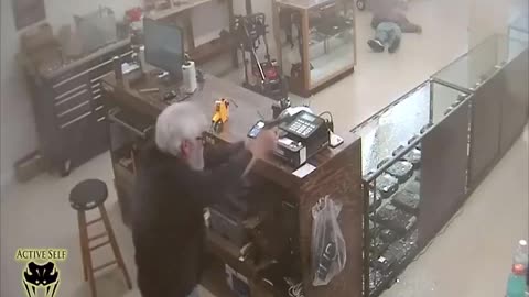 Gun store robbers foiled.