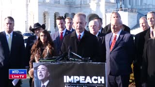 LIVE: Rep. Biggs and Other Congressmembers Announce Impeachment of DHS Secretary Mayorkas