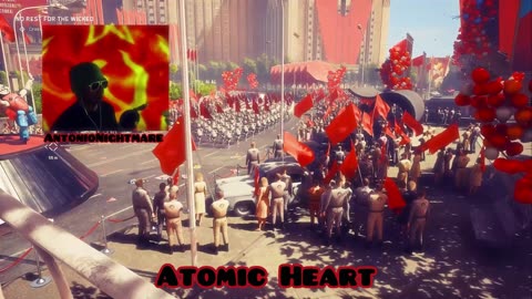 I LOVE RUSSIA Россия!! me visiting the Soviet Union In Atomic Heart Beautiful City #ps5 #xbox