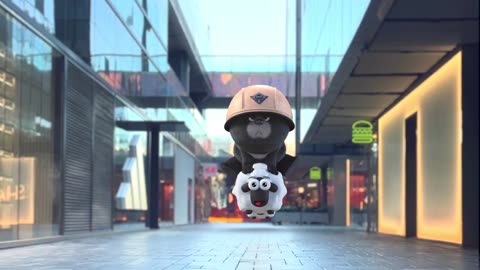 [Bamboo Panda❤️] Escaping Challenge with Bamboo Panda | Short Animation | Funny | Sheep Challenge