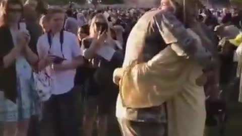 Military come home.. viral video