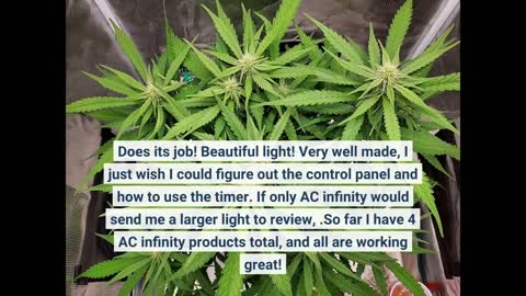 AC Infinity IONGRID T22 LED #GrowLight with-Overview