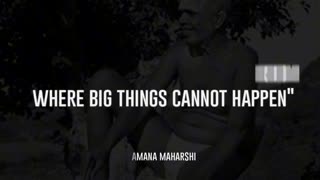 Your ego is like a very small room where big things cannot happen