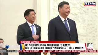 No Philippine-China agreement to remove BRP Sierra Madre from Ayungin Shoal –Pres. Marcos