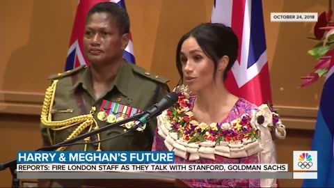 Prince Harry And Meghan Markle Fire London Staff, Visit Stanford University - TODAY