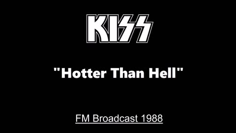 Kiss - Hotter Than Hell (Live in Cleveland, Ohio 1975) FM Broadcast