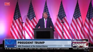 President Trump @ Lincoln Day Dinner