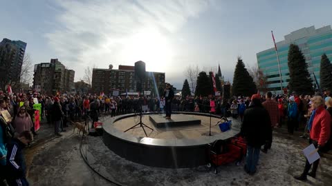 Powerful Words About The Past The Present and The Future | United For Freedom Trucker Rally