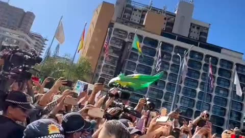 Bolsonaro is back in Brazil!!! The Lula administration from hell tried to blockade Brasília, and