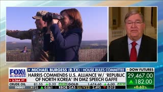 Rep. Michael Burgess on VP Harris' recent gaffe: Clearly the people we elected weren't ready