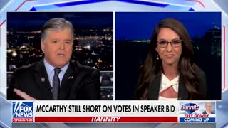 WATCH: Lauren Boebert & Sean Hannity Get HEATED Over Speaker Vote