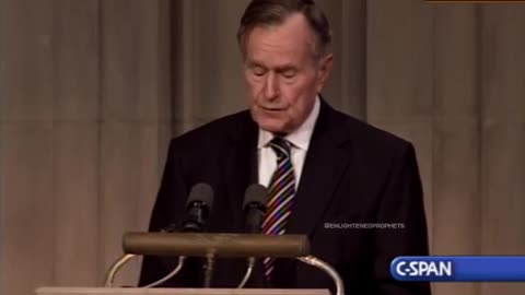 George H.W. Bush Laughs Talking About JFK Assassination