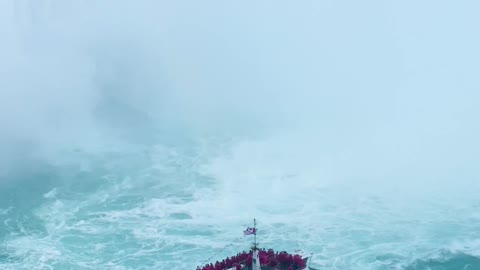 A Ferry Boat at the Niagara River